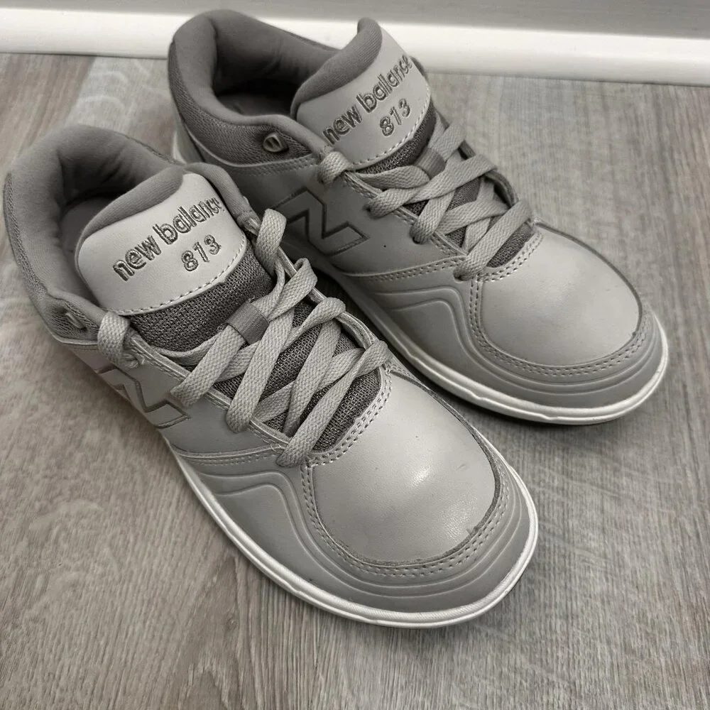 New Balance Walking Shoes Womens 7.5 Gray Rollbar Comfort‎ Stability Low Top 813